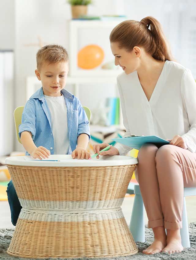 Mother and child sharing a calm, supportive moment representing neurodiversity, connection, and caregiver well-being