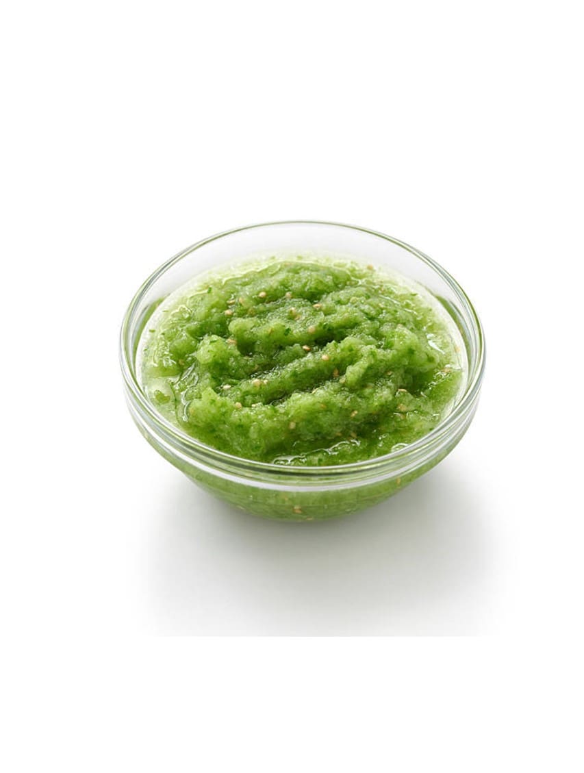 Bowl of Authentic Mexican salsa verde